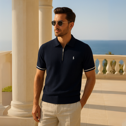 RL | Polo con zip Premium