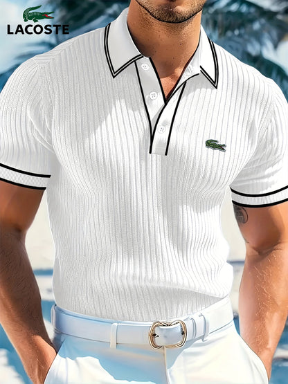 LC™ | Polo Côtelé d'Été – Maille de Coton Premium