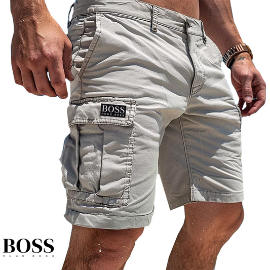 BSS - Pantaloncini utilitari in cotone di lusso Summit
