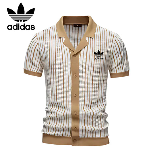 Polo in Maglia a Righe