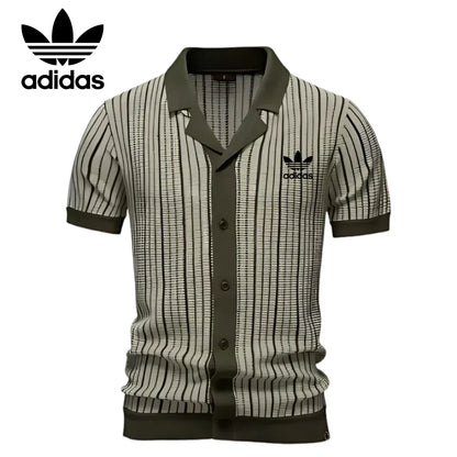Polo in Maglia a Righe