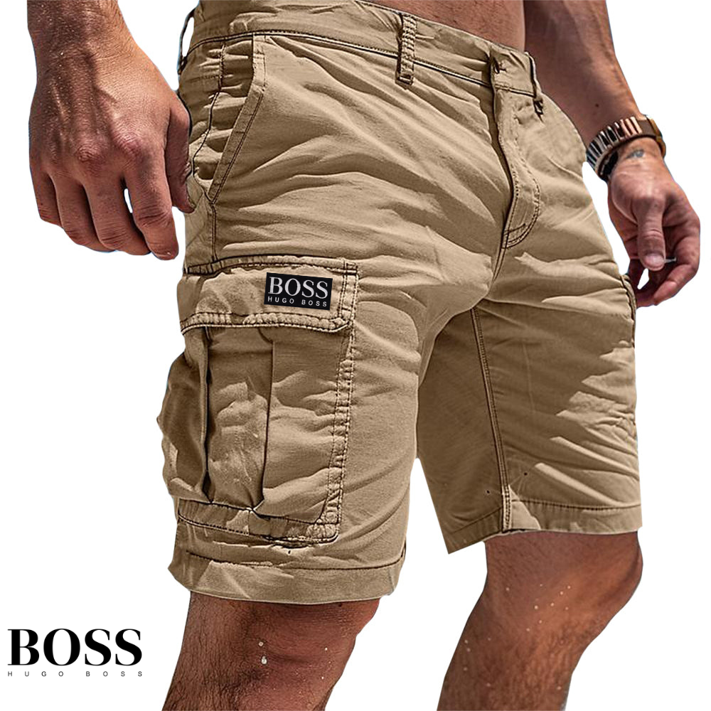 BSS - Pantaloncini utilitari in cotone di lusso Summit