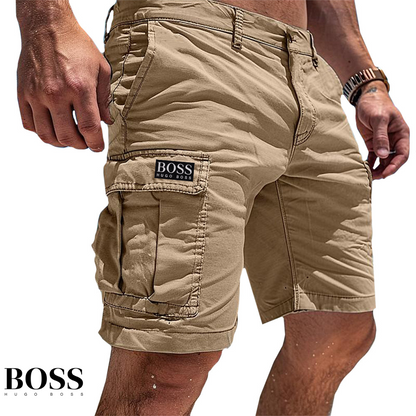 BSS - Pantaloncini utilitari in cotone di lusso Summit