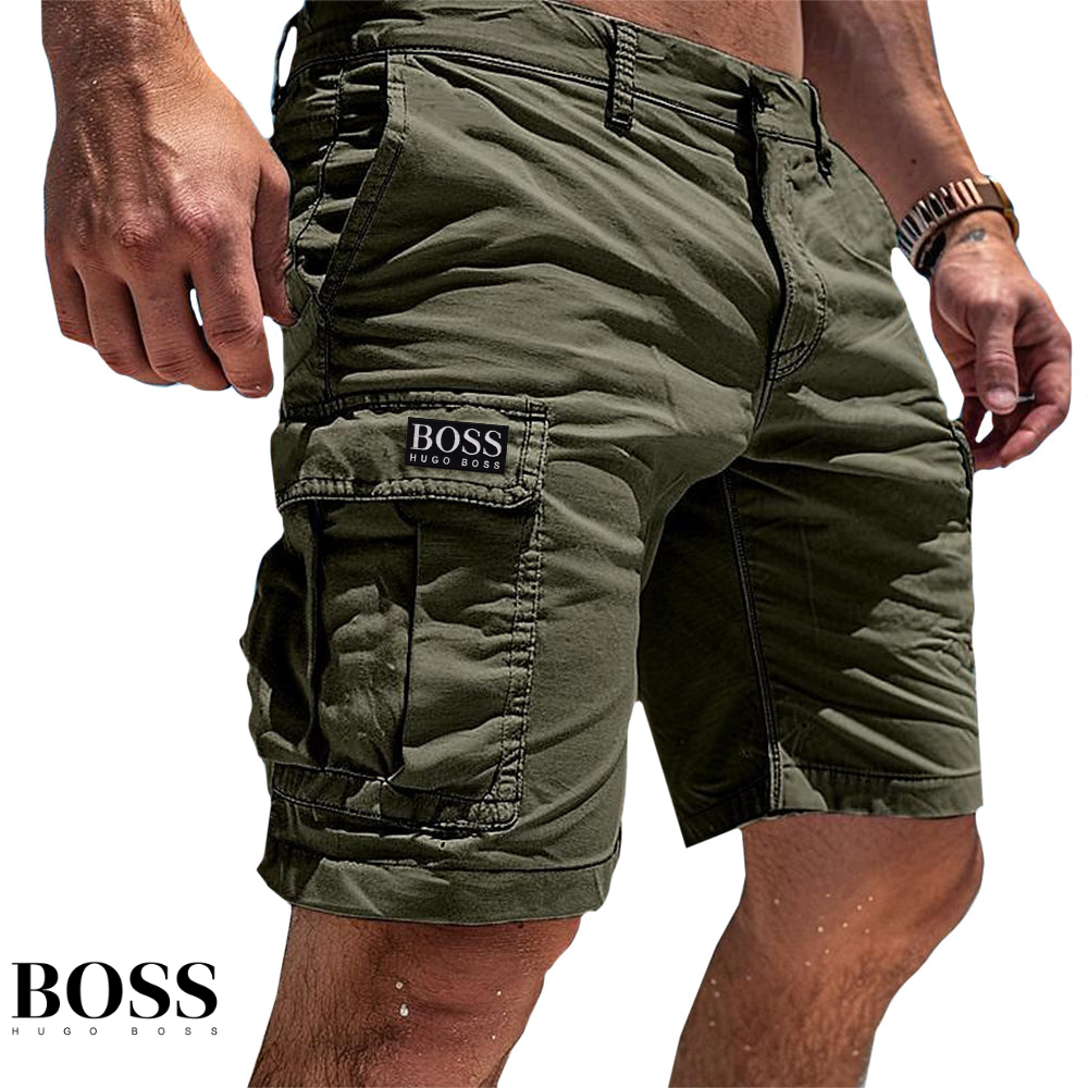 BSS - Pantaloncini utilitari in cotone di lusso Summit