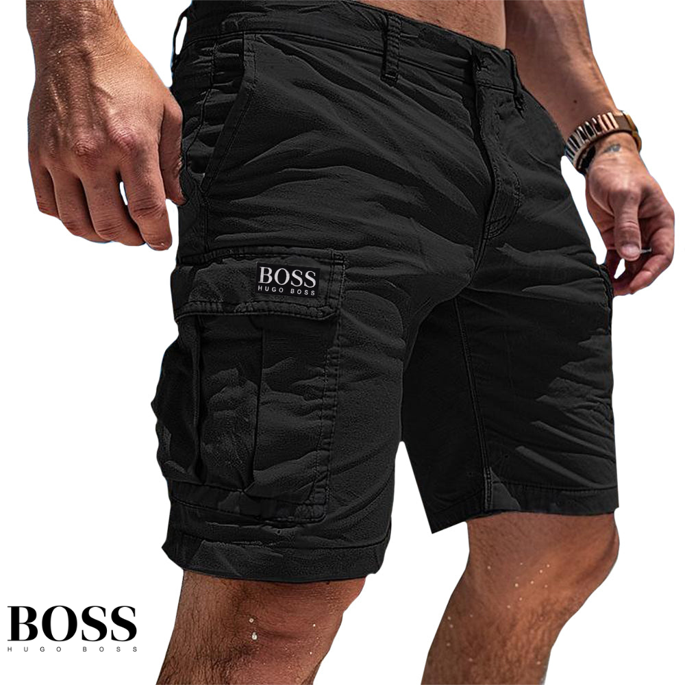 BSS - Pantaloncini utilitari in cotone di lusso Summit