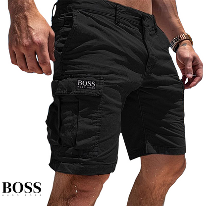 BSS - Pantaloncini utilitari in cotone di lusso Summit