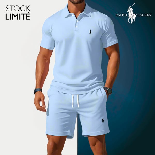 Conjunto de dos piezas para hombre RL: Elegancia atemporal