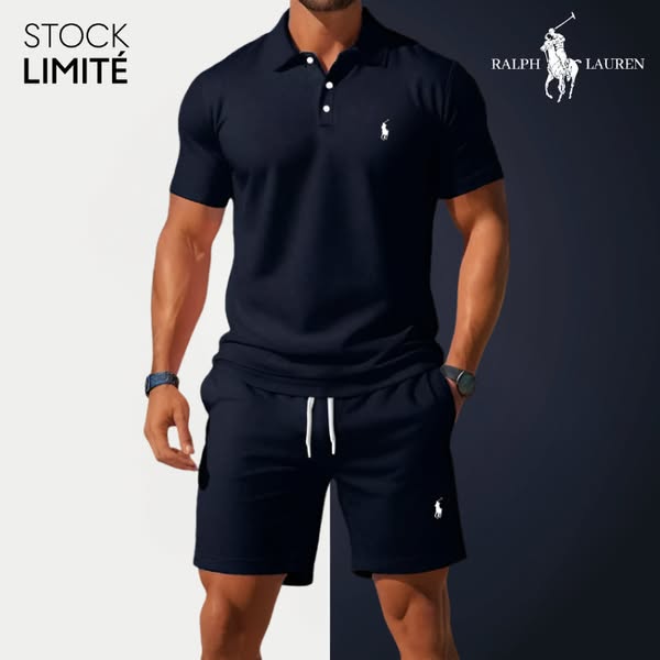 Conjunto de dos piezas para hombre RL: Elegancia atemporal