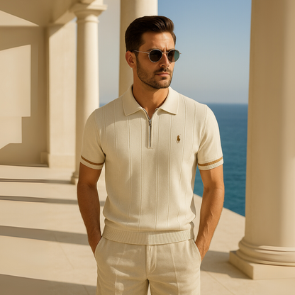 RL | Polo con zip Premium