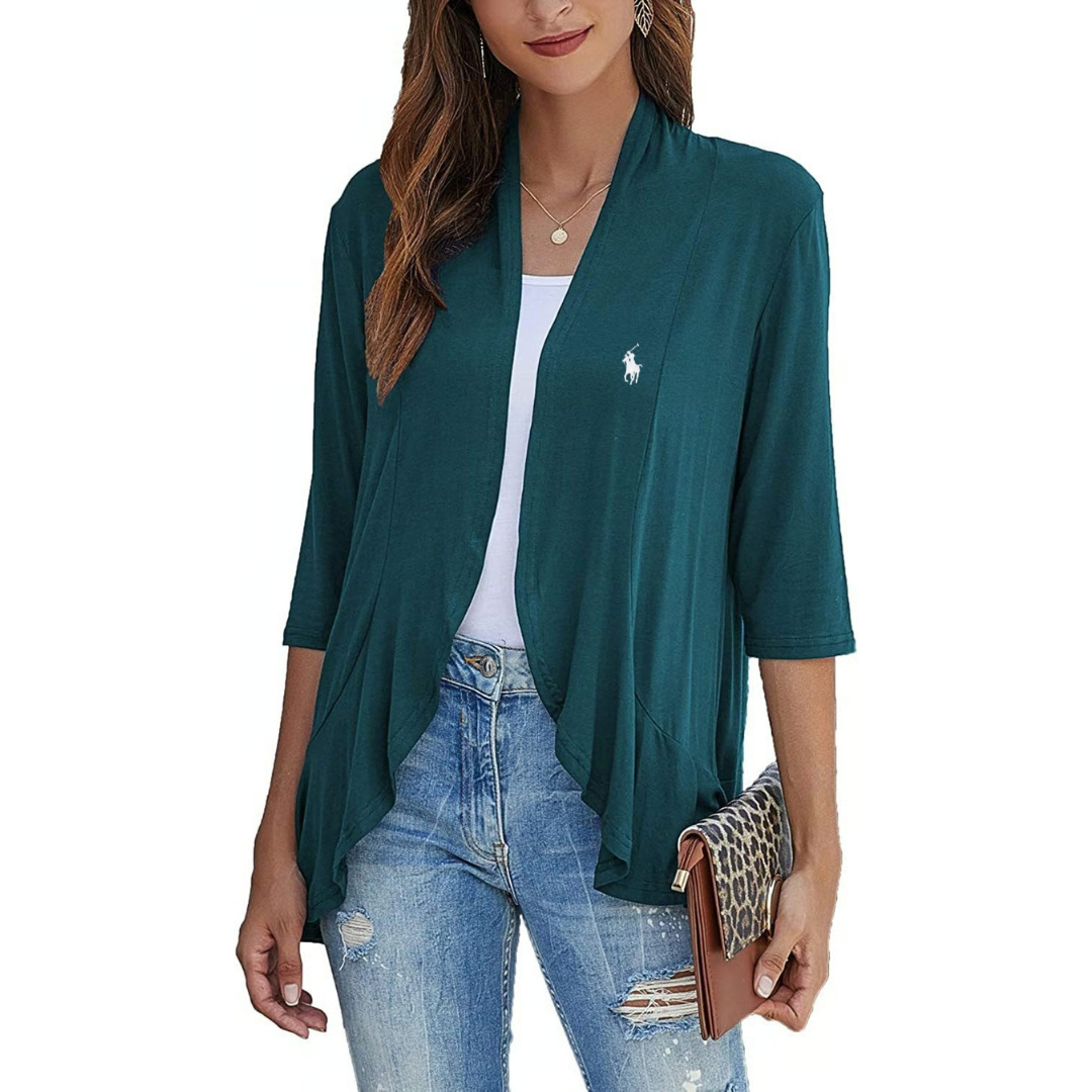 RL - Cardigan leggero e casual da donna