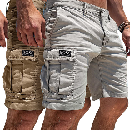 BSS - Pantaloncini utilitari in cotone di lusso Summit