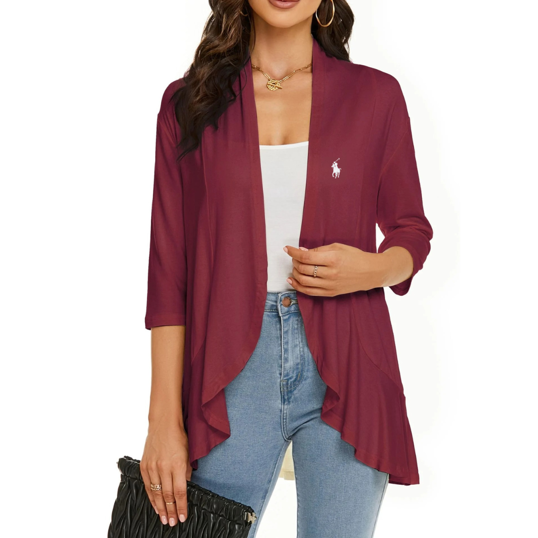 RL - Cardigan leggero e casual da donna