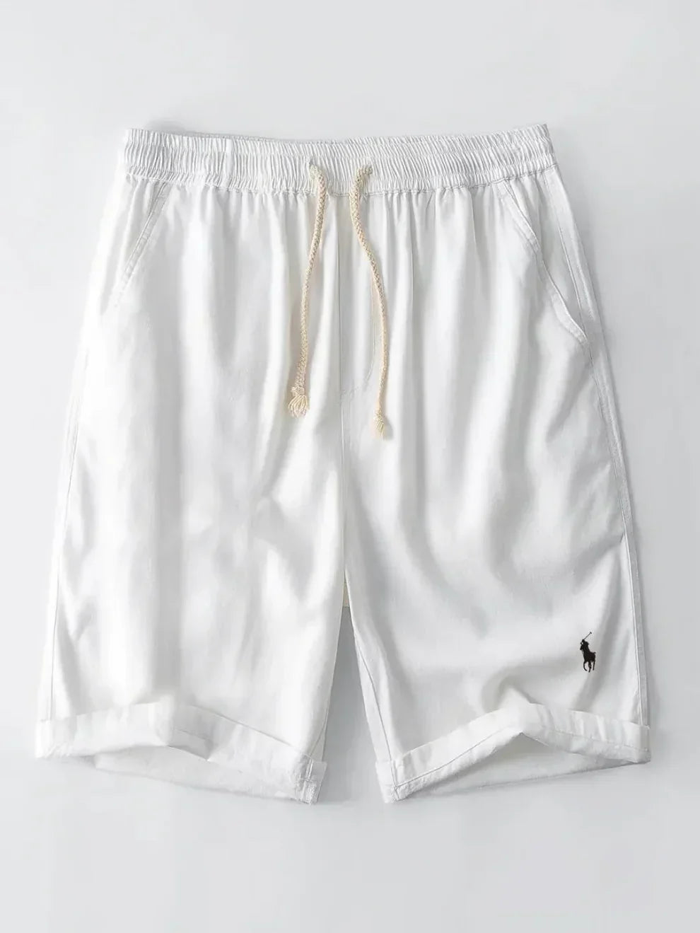 Conjunto de Camisa Cubana a Rayas y Shorts para Hombre