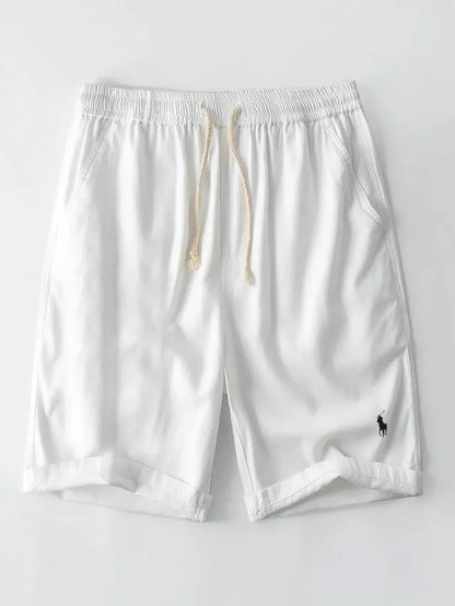Conjunto de Camisa Cubana a Rayas y Shorts para Hombre