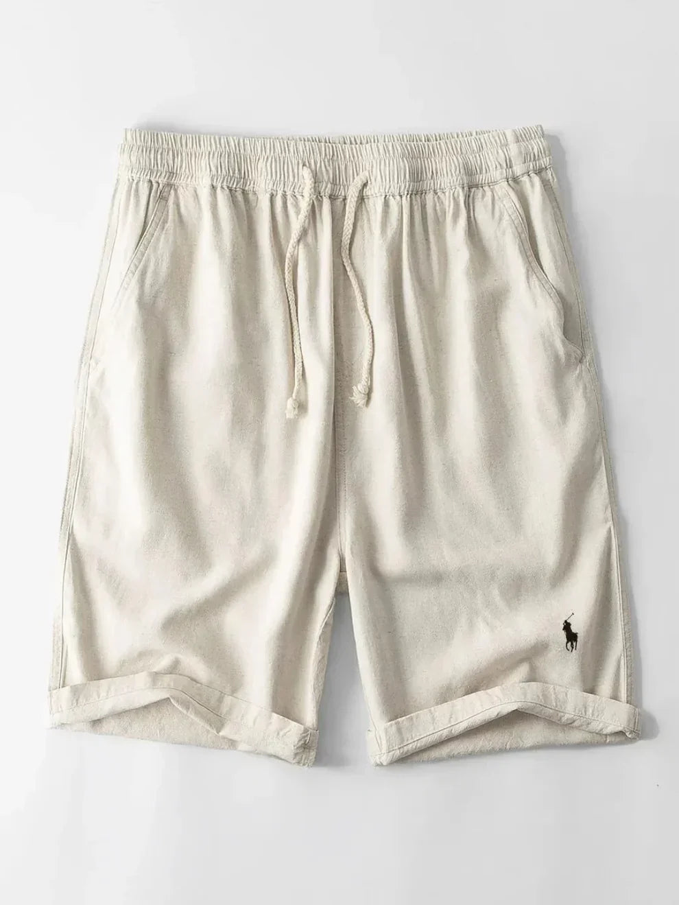 Conjunto de Camisa Cubana a Rayas y Shorts para Hombre