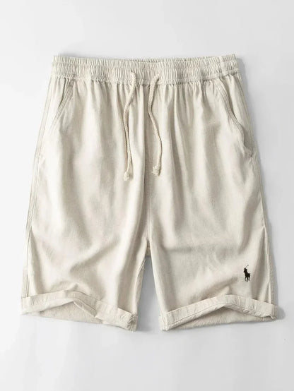Conjunto de Camisa Cubana a Rayas y Shorts para Hombre