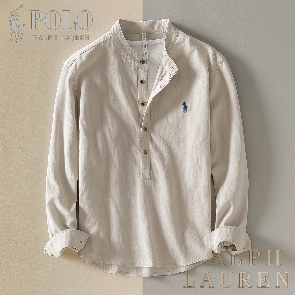 𝐑𝐋 - Camicia con colletto morbido