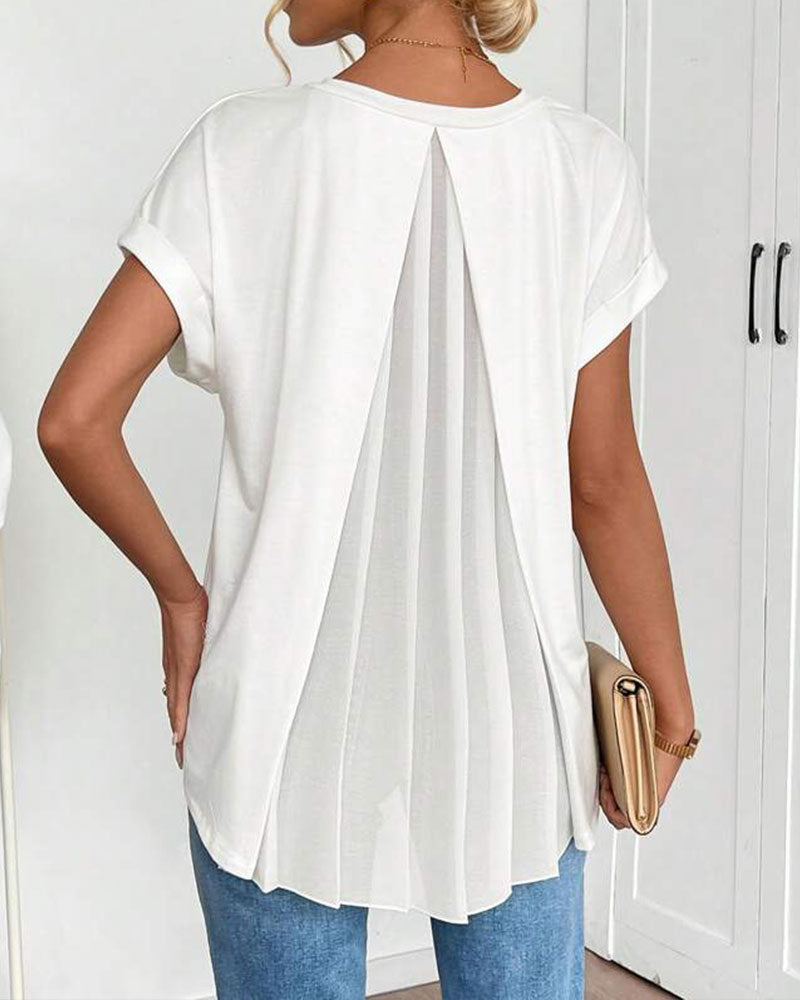 ADS - Maglietta patchwork casual