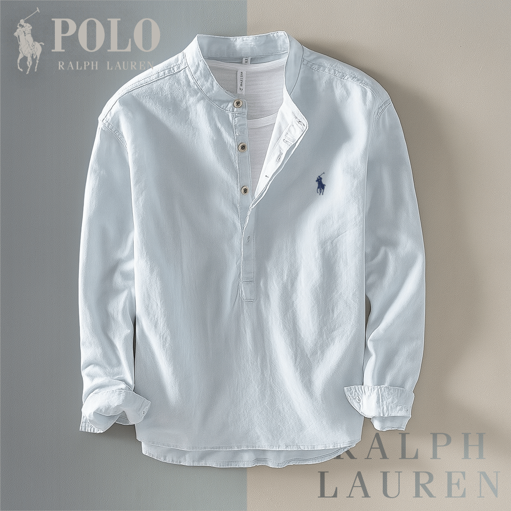 𝐑𝐋 - Camicia con colletto morbido