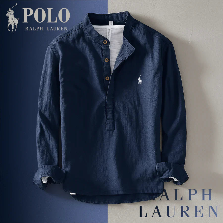 𝐑𝐋 - Camicia con colletto morbido